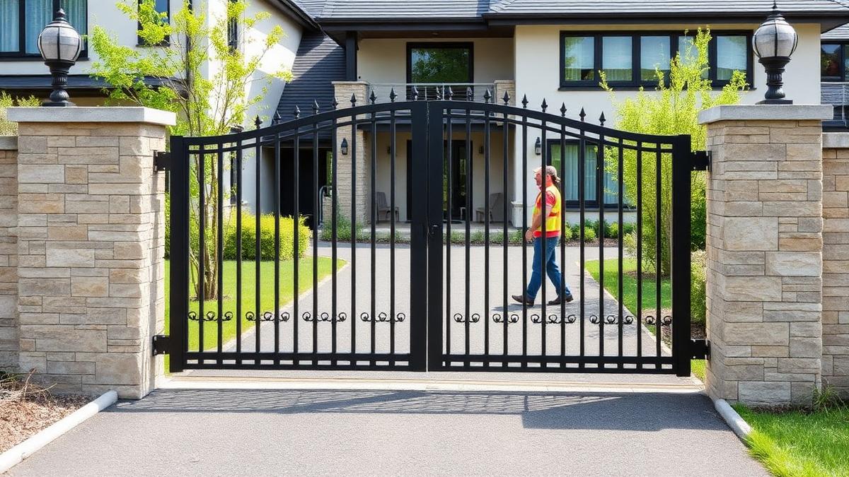 Welded gate