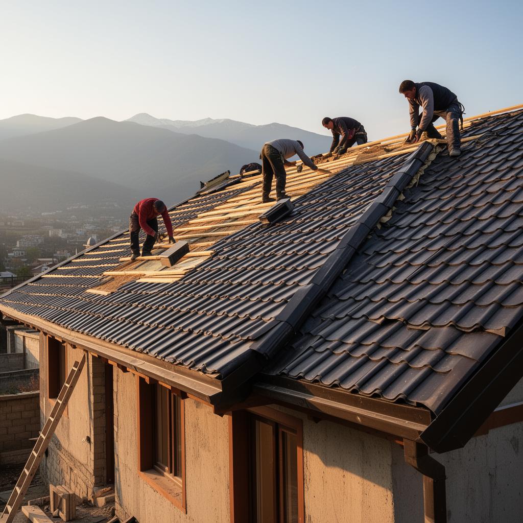 Roof work